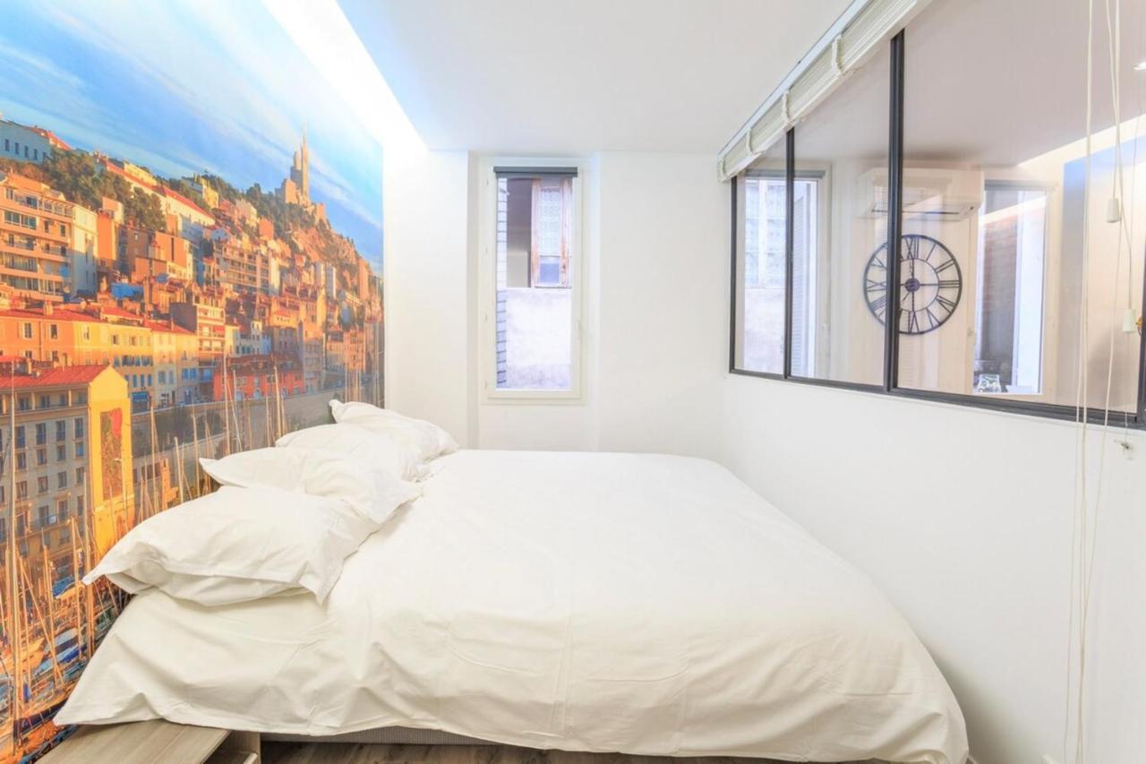 Sud Passion - Fada Vieux Port - Calme - Linge De Qualite - Lit King Size - Fibre Apartment มาร์กเซย ภายนอก รูปภาพ