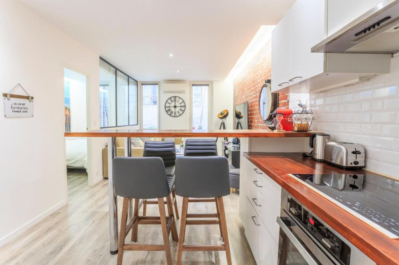 Sud Passion - Fada Vieux Port - Calme - Linge De Qualite - Lit King Size - Fibre Apartment มาร์กเซย ภายนอก รูปภาพ
