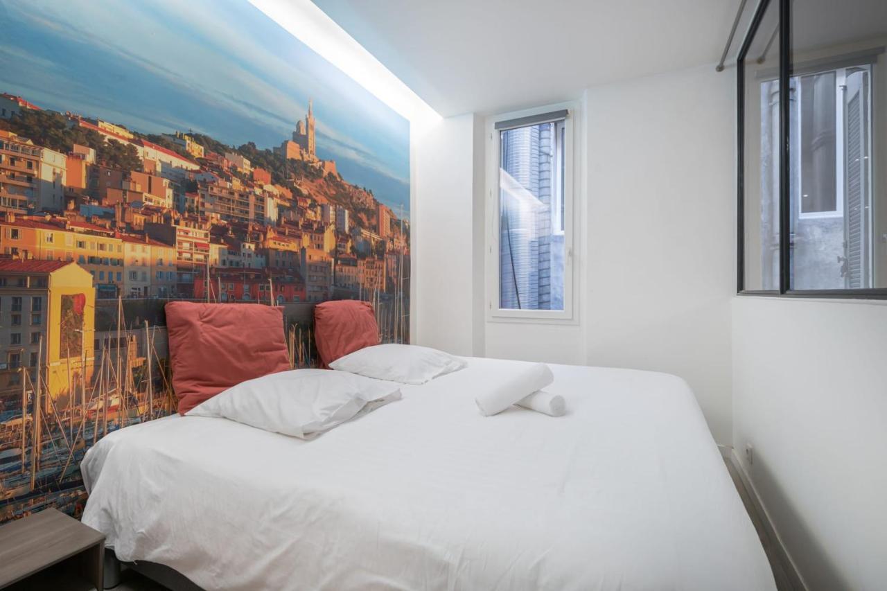 Sud Passion - Fada Vieux Port - Calme - Linge De Qualite - Lit King Size - Fibre Apartment มาร์กเซย ภายนอก รูปภาพ