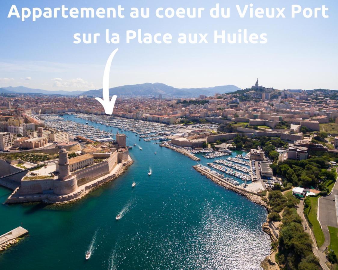 Sud Passion - Fada Vieux Port - Calme - Linge De Qualite - Lit King Size - Fibre Apartment มาร์กเซย ภายนอก รูปภาพ